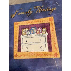 New Family Heritage Kit Album 10  Pages 12 X 12 plus extra 20 top loaded refill